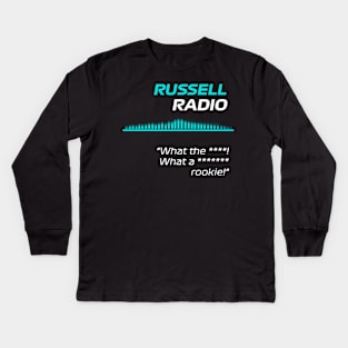 Singapore 2023  - George Russell F1 Radio Kids Long Sleeve T-Shirt